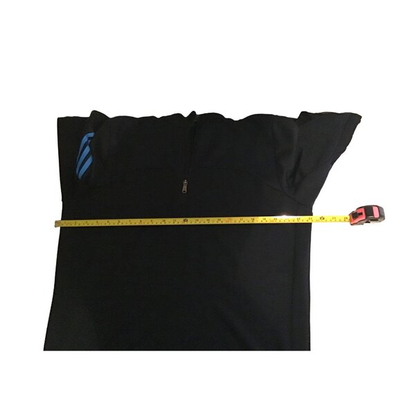 ADIDAS- MENS NAVY GOLF PULLOVER HALF ZIP UP CLOSURE LONG SLEEVE SIZE LARGE - Picture 5 of 6